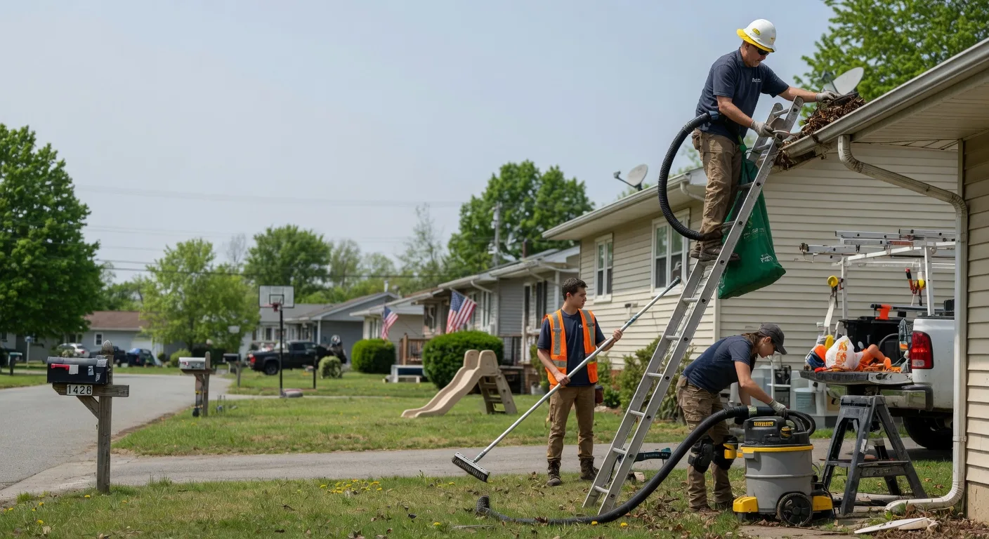 Gutter Installation in Freelandville, IN near me